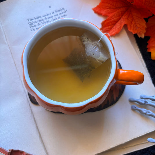 Sous-tasse Renard d’Automne en Simili cuir illustré