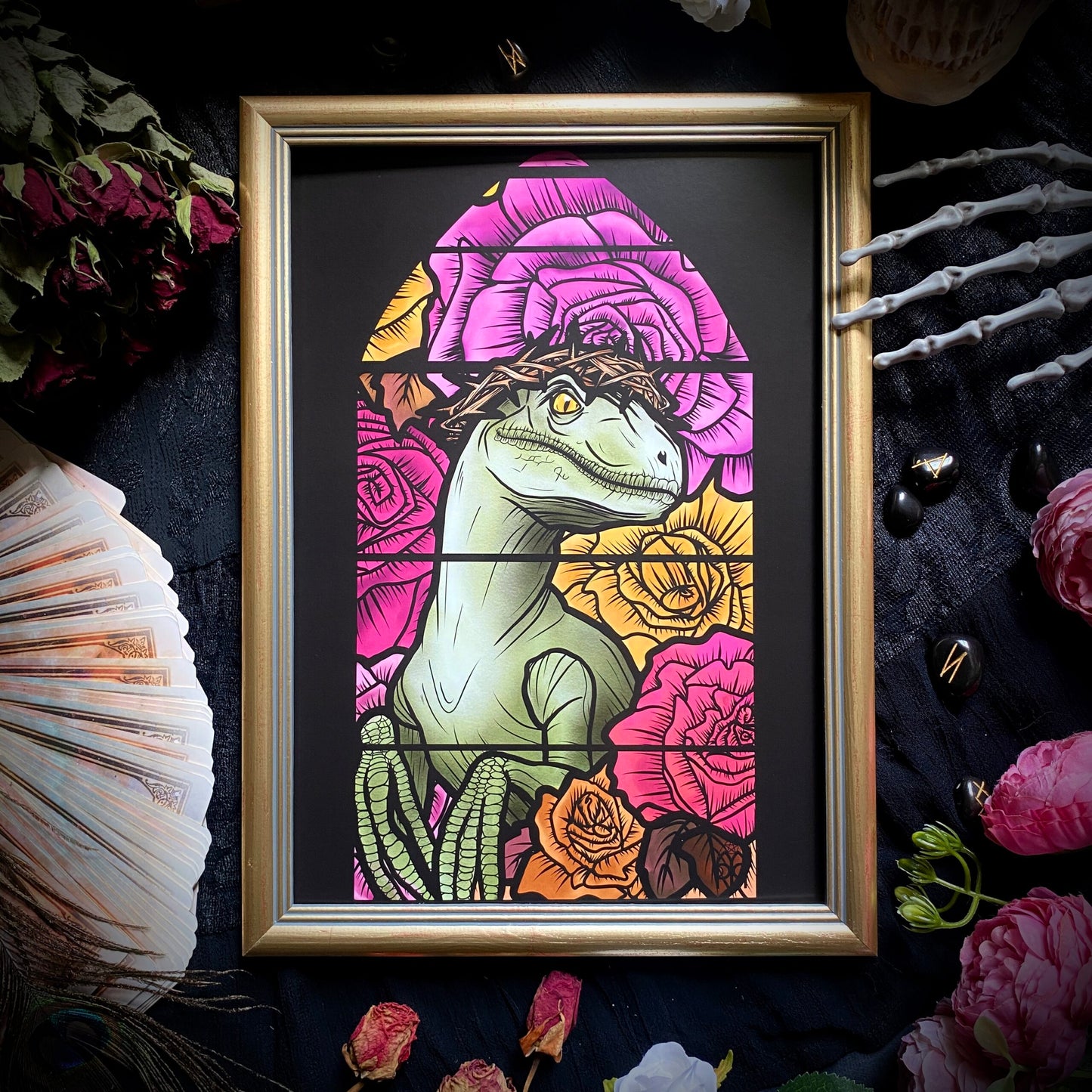 Saint Raptor. Impression A4.
