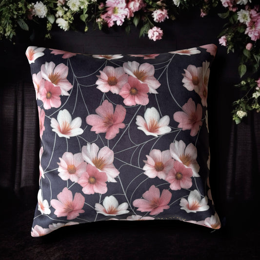 Bavardage nocturne. Housse de coussin