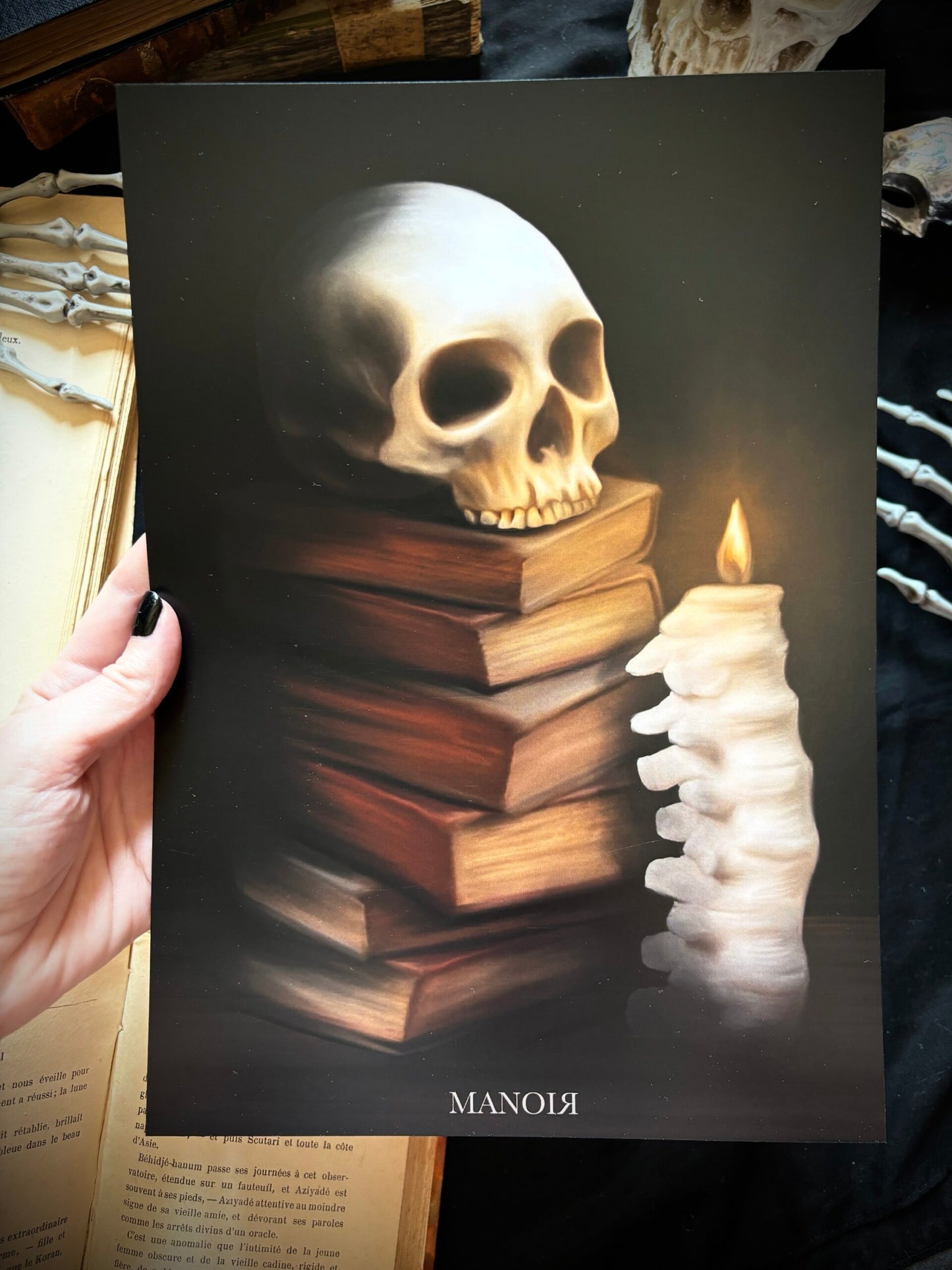 Lecture Macabre. Impression A4 et A6