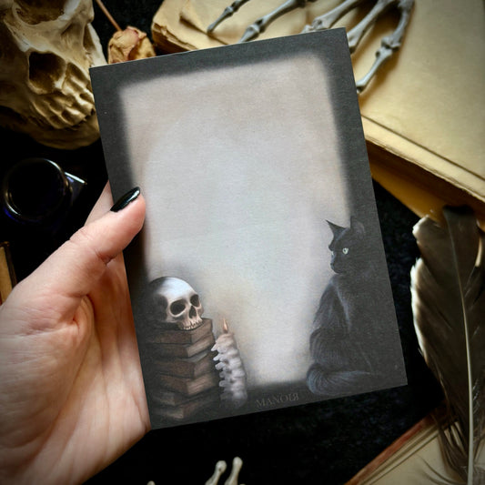 Bloc note. Dark Academia. Format A6