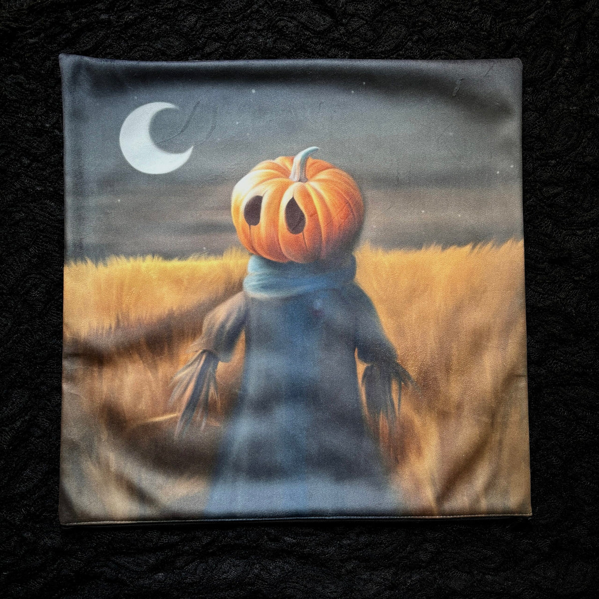 L'épouvantail. Housse de coussin