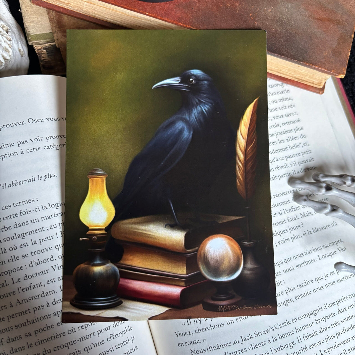 Le manuscrit du Corbeau. Impression A4 et A6