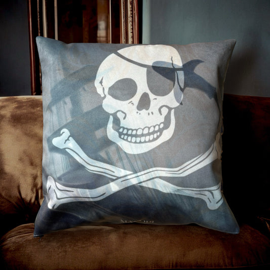 Sirène pirate. Housse de coussin