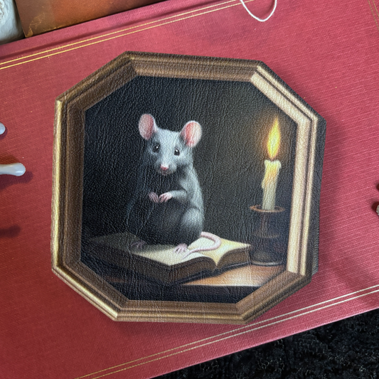 Sous Tasse. Rat de Bibliothèque