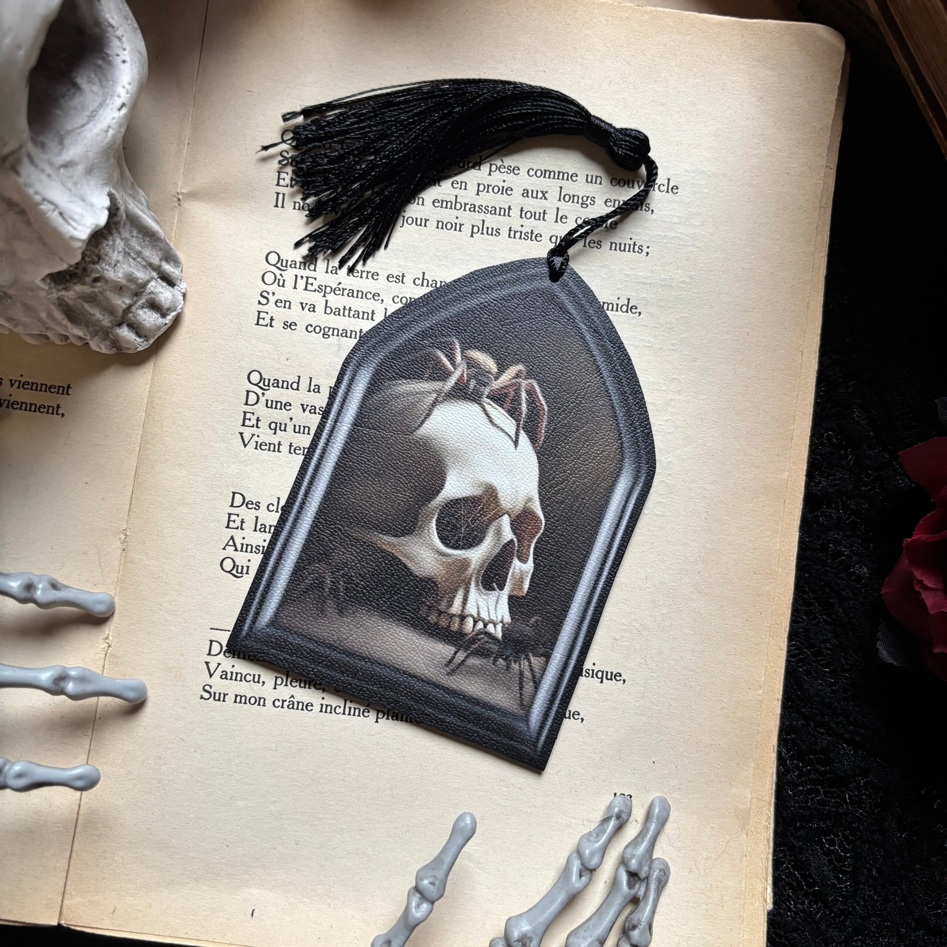 Les Araignées. Marque Page