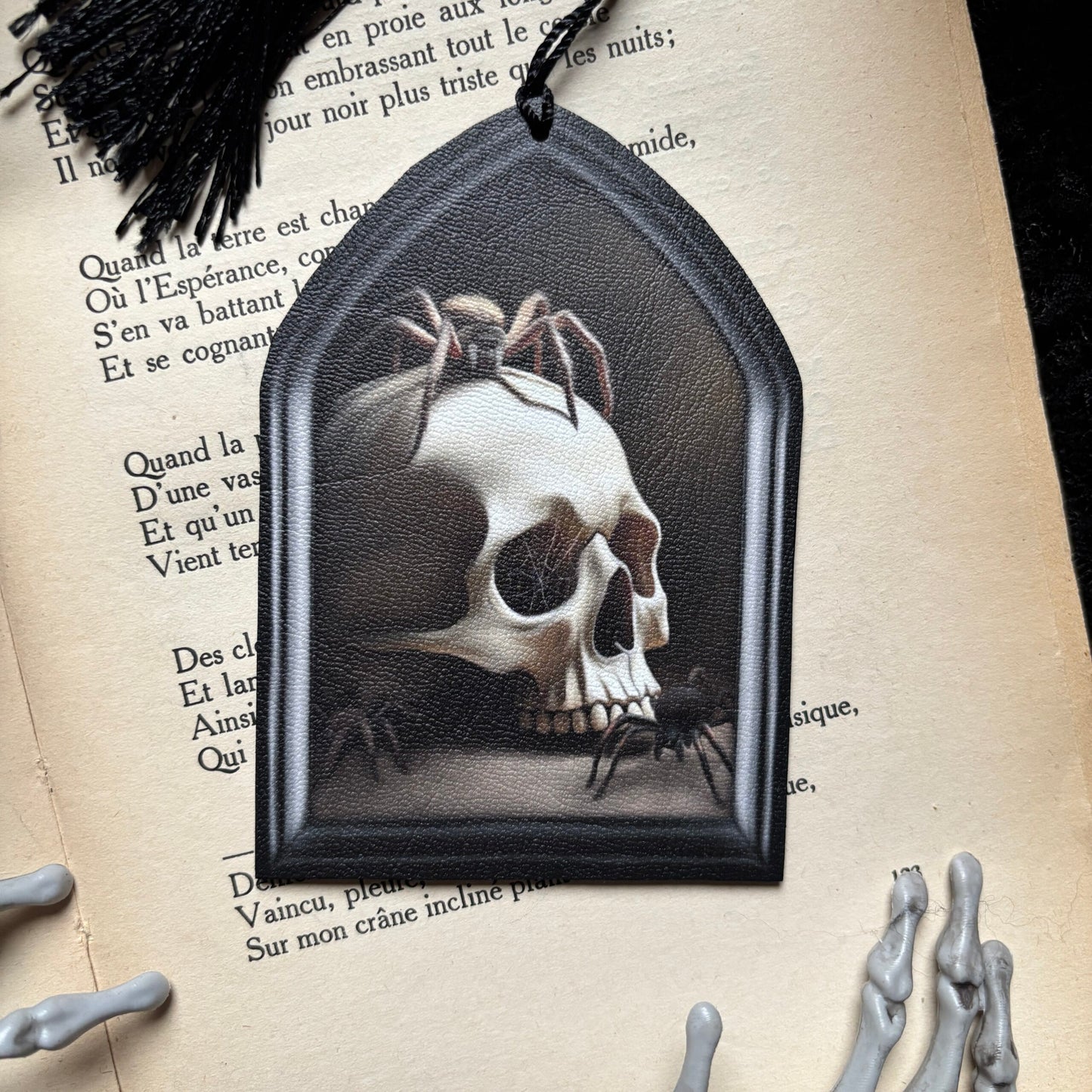 Les Araignées. Marque Page
