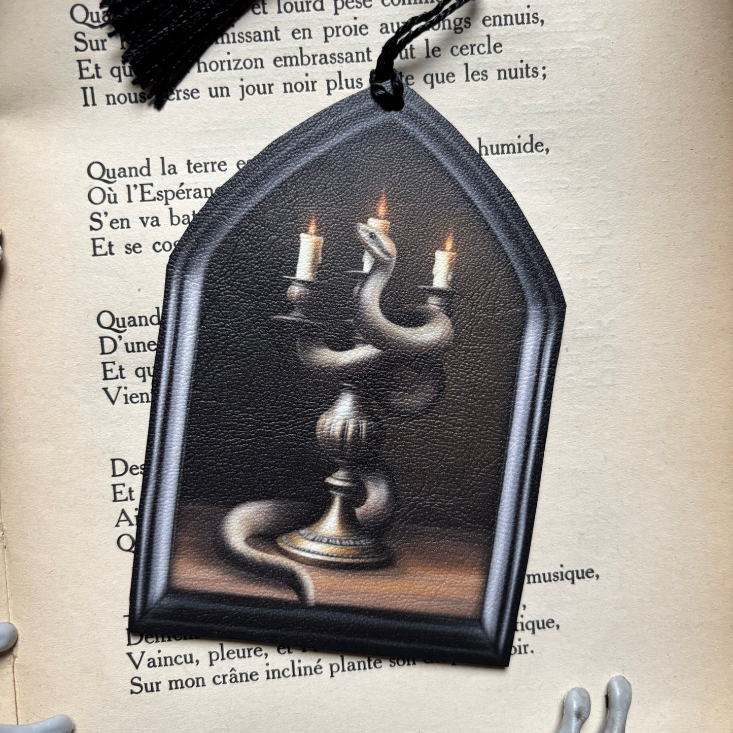 Candélabre. Marque Page