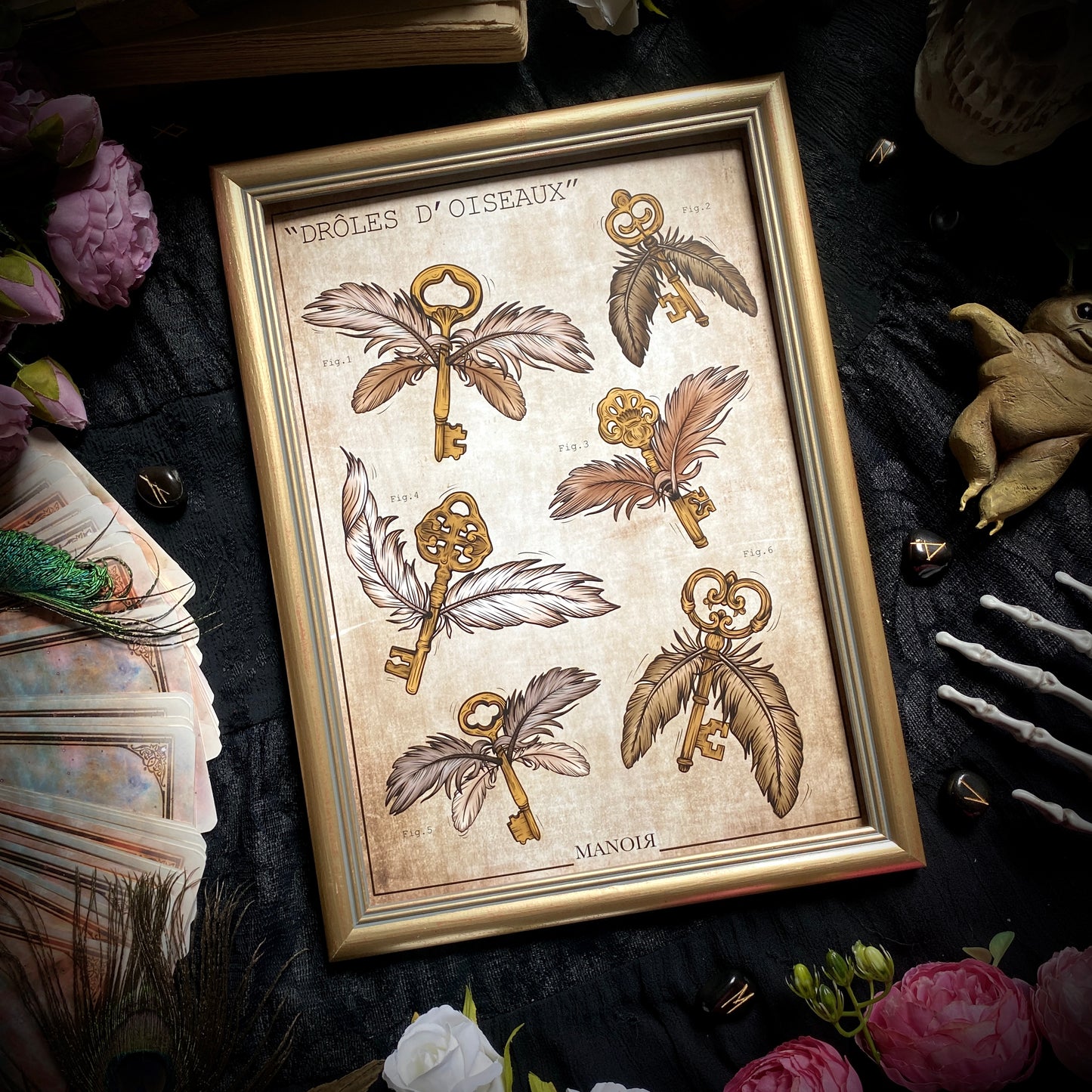 Drôle d'oiseaux. Impression A4.