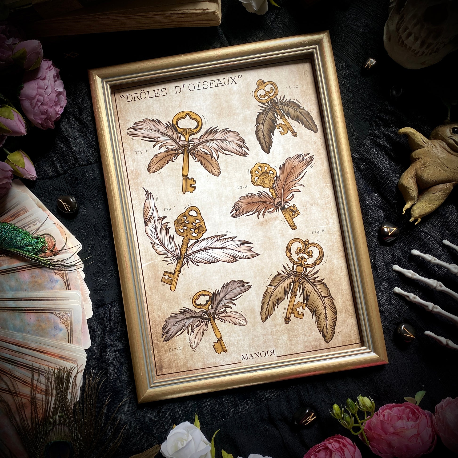 Drôle d'oiseaux. Impression A4.