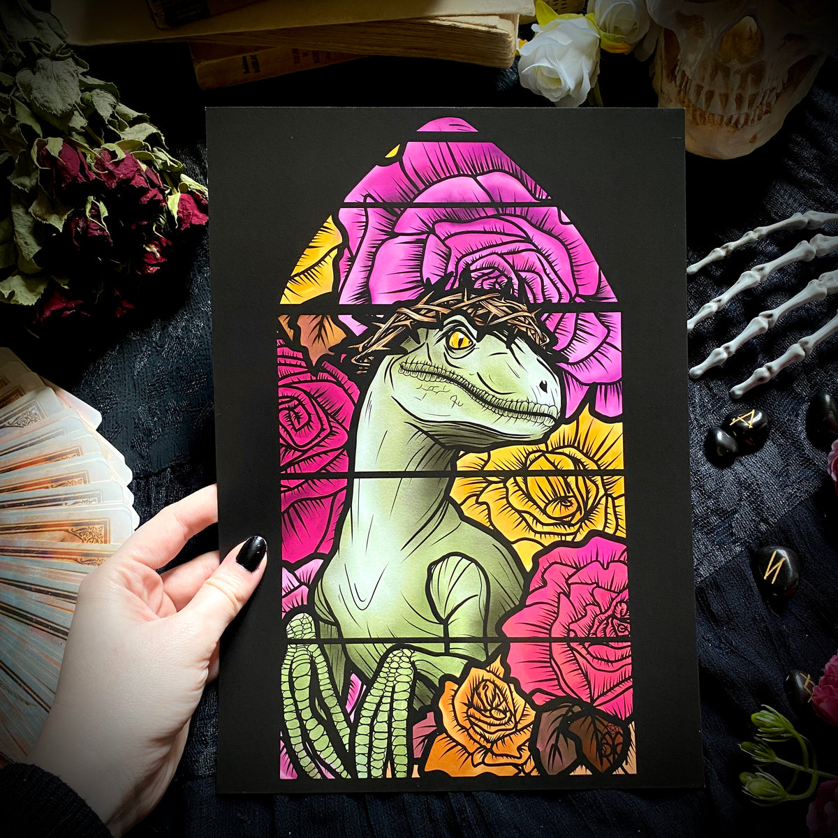 Saint Raptor. Impression A4.