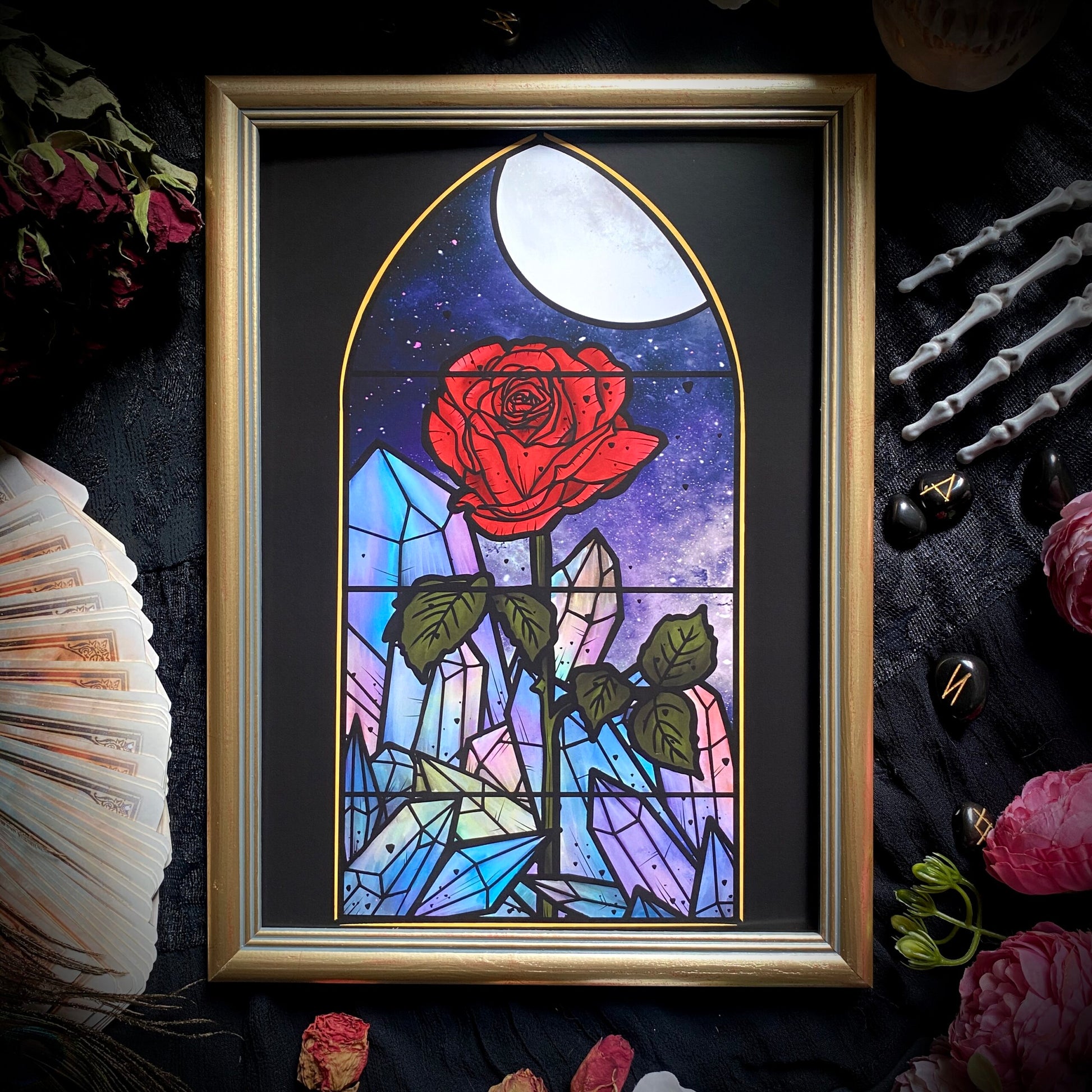 La Rose. Impression A4.