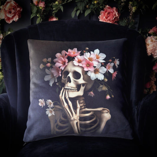 Des fleurs pour une Lady. Housse de coussin