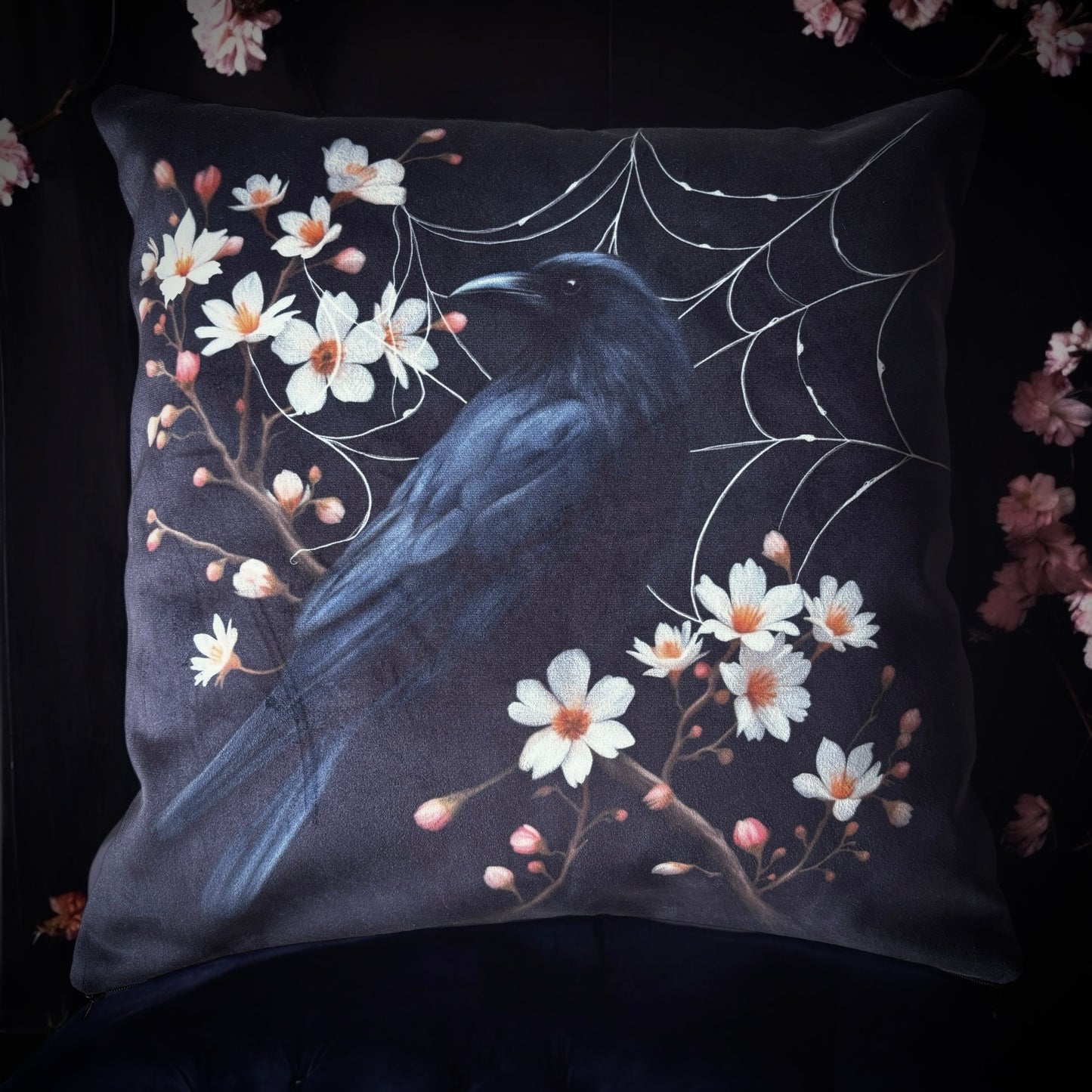 L’Oracle du crépuscule. Housse de coussin
