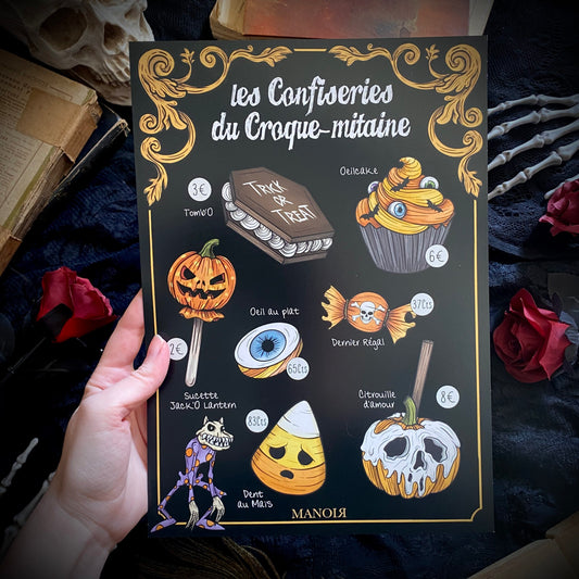 Les Confiseries du Croque Mitaine. Impression A4