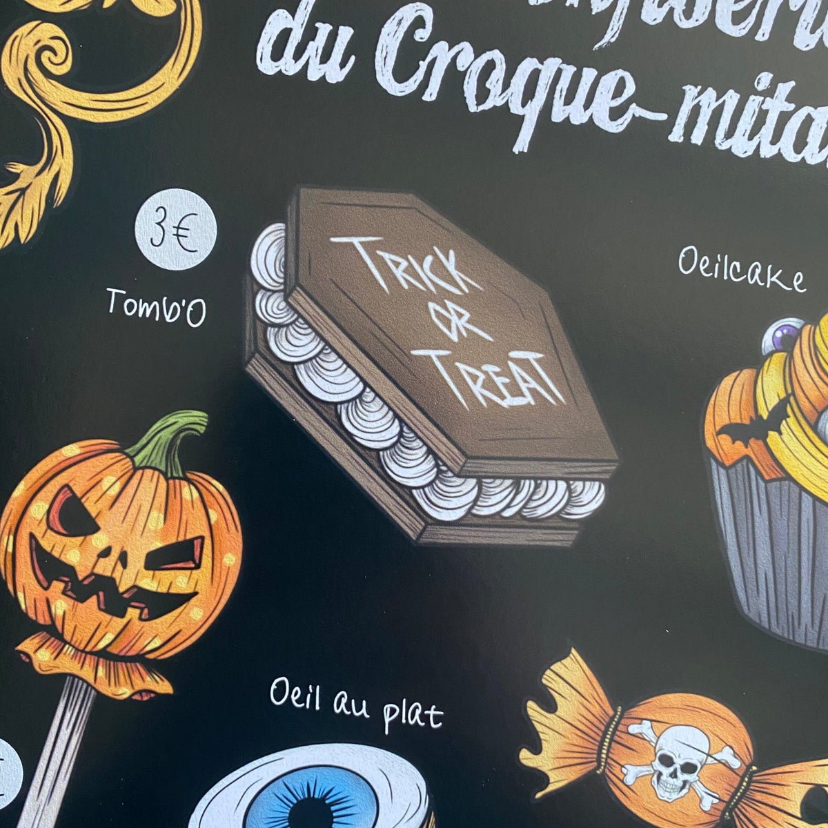 Les Confiseries du Croque Mitaine. Impression A4