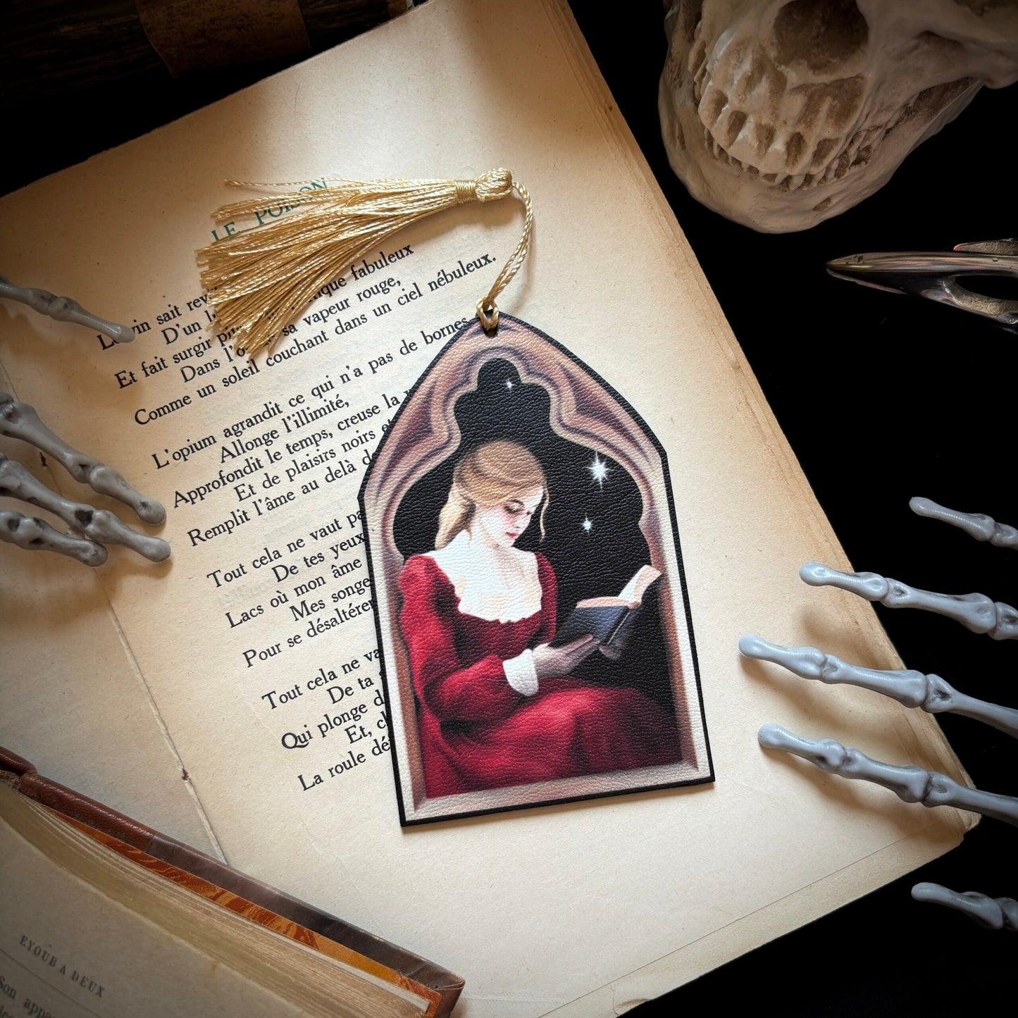 La Lectrice. Marque page