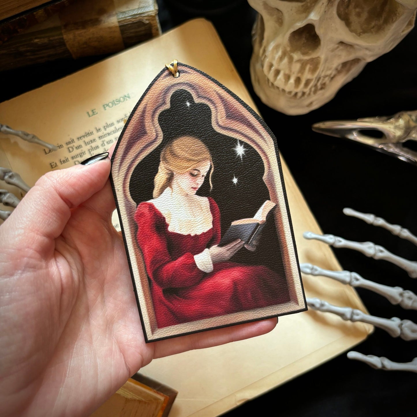 La Lectrice. Marque page