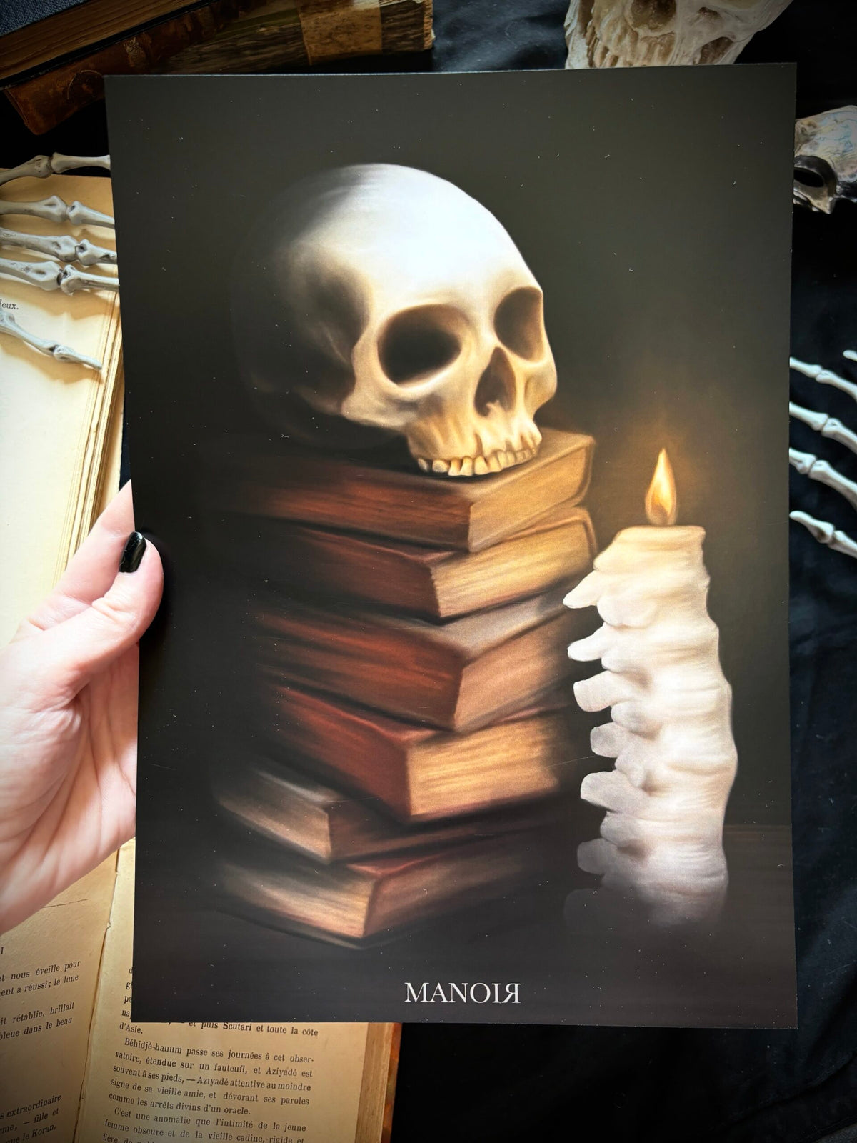 Lecture Macabre. Impression A4 et A6