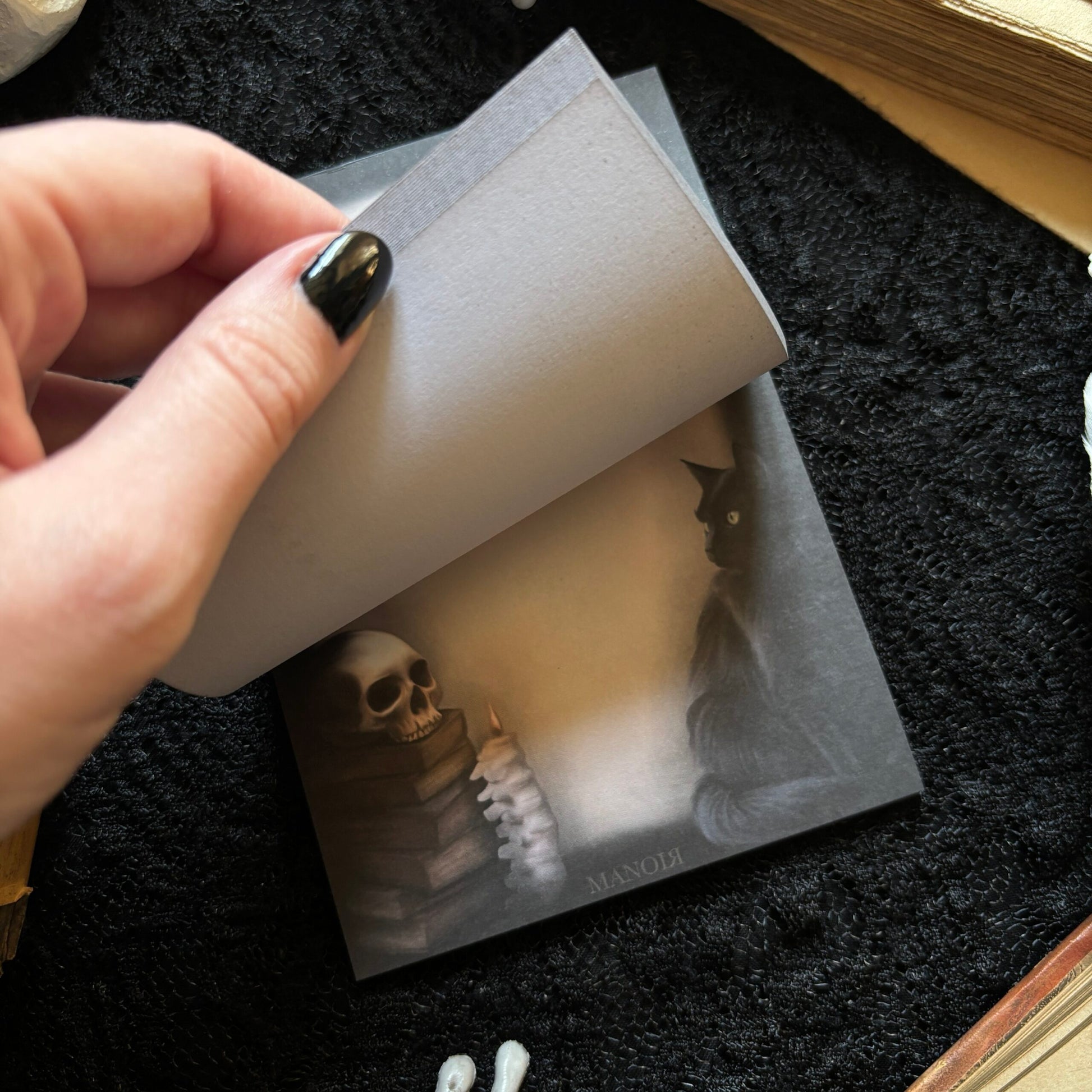 Bloc note. Dark Academia. Format A6