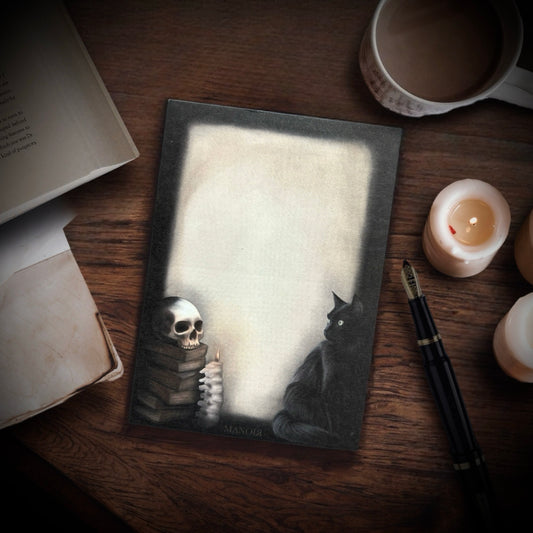 Bloc note. Dark Academia. Format A6