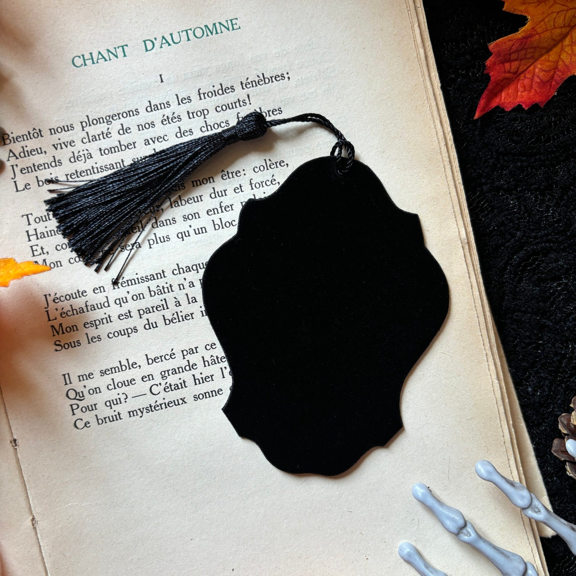 Hibou d'automne. Marque page