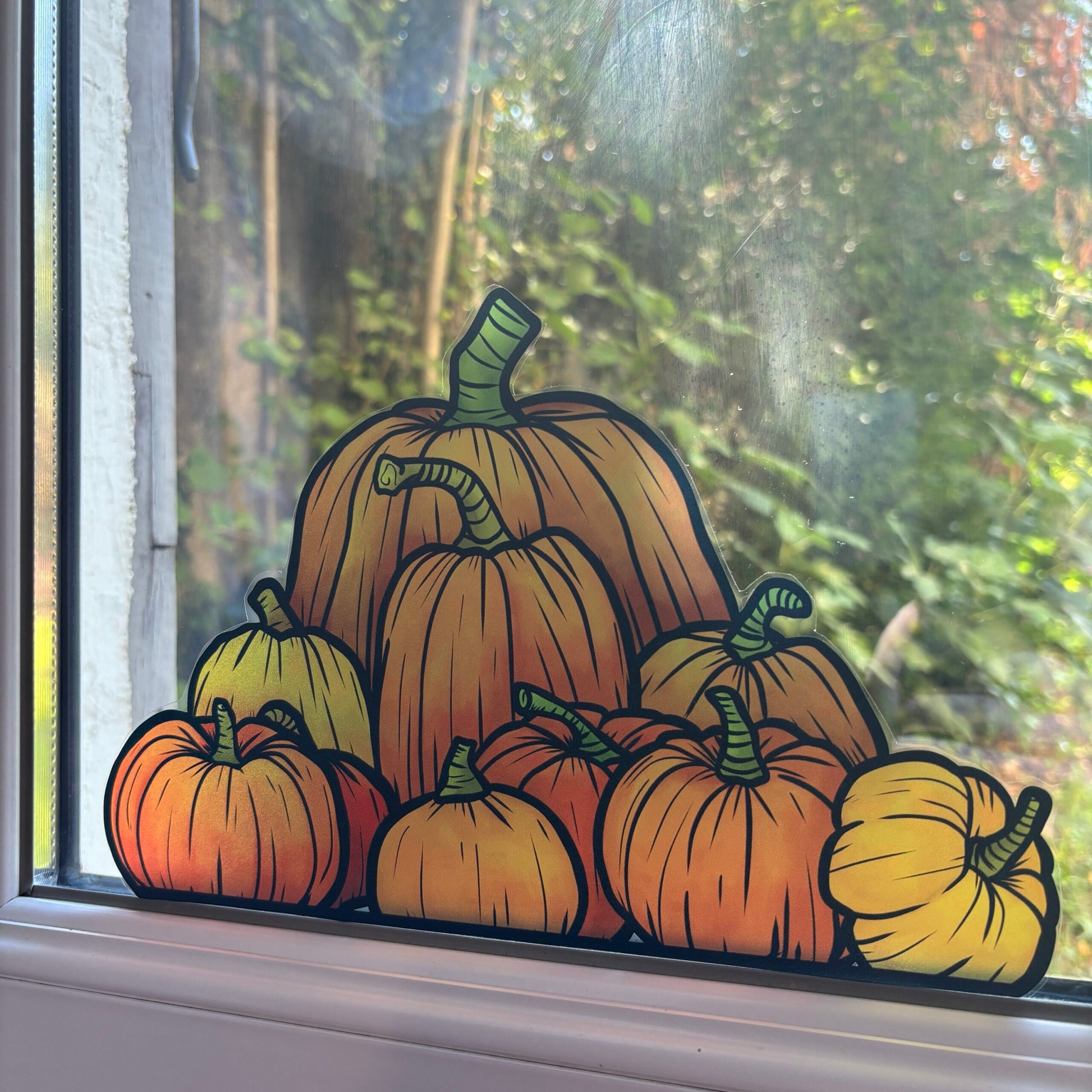 Stickers repositionnables. Citrouilles lover. A4 à découper. Précommande