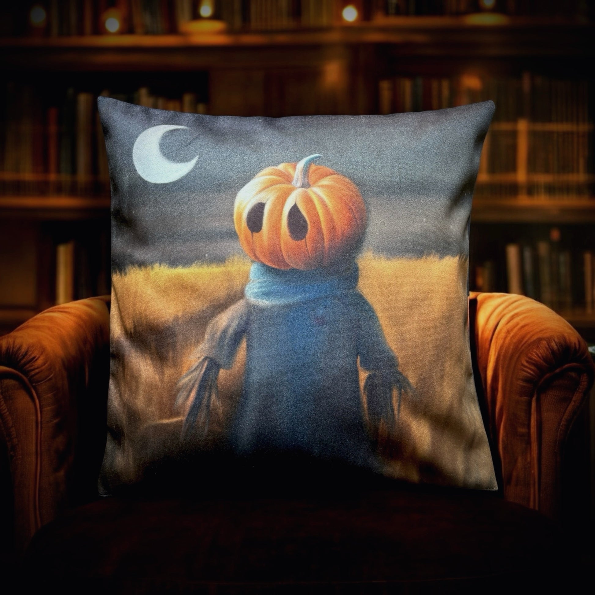 L'épouvantail. Housse de coussin