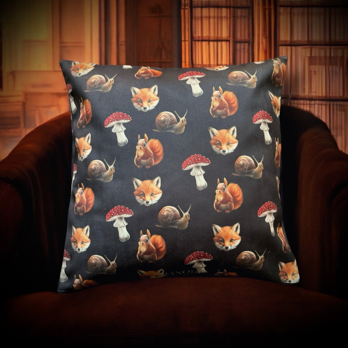 Dans mon Cottage. Housse de coussin