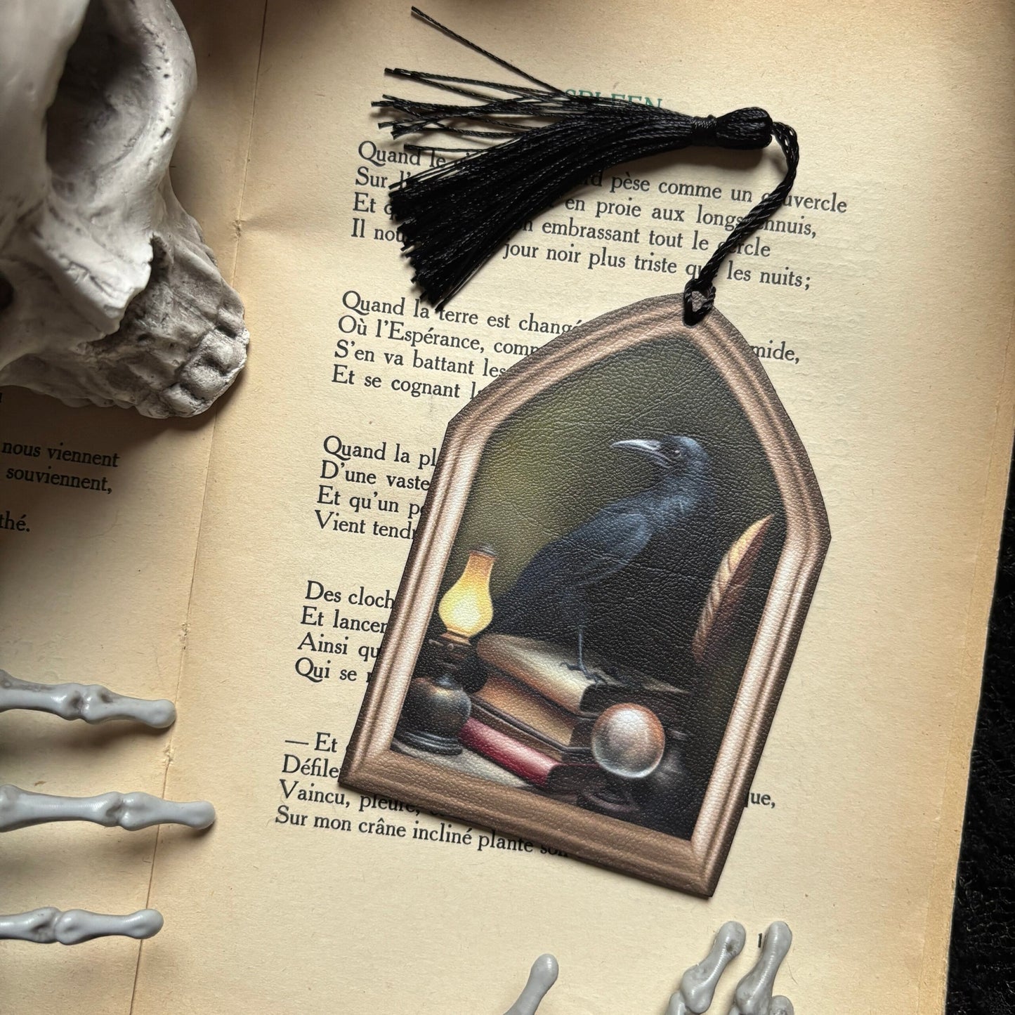 Le manuscrit du Corbeau. Marque Page
