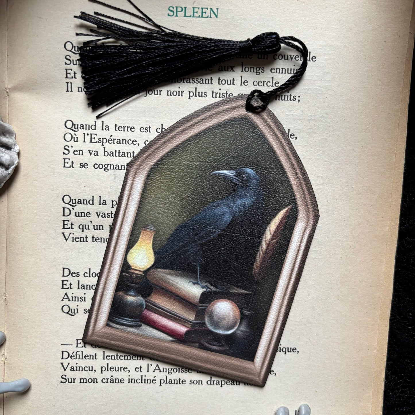 Le manuscrit du Corbeau. Marque Page