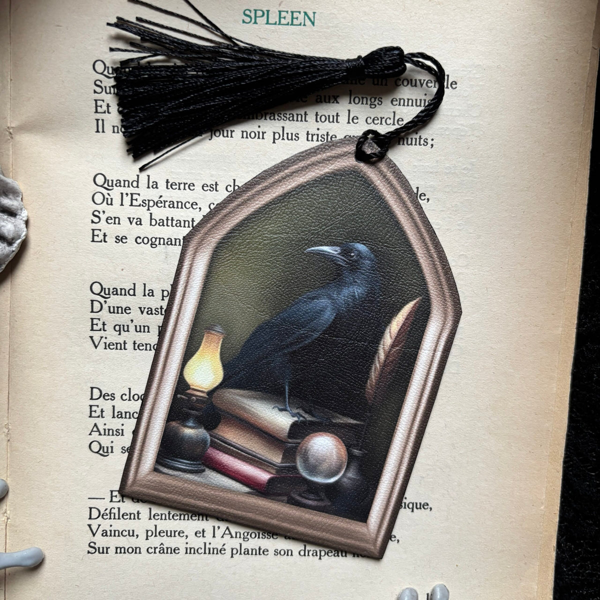Le manuscrit du Corbeau. Marque Page