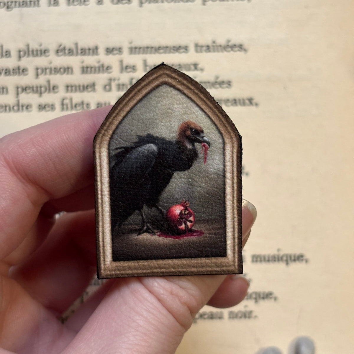 Magnet. Vautour à la Grenadine
