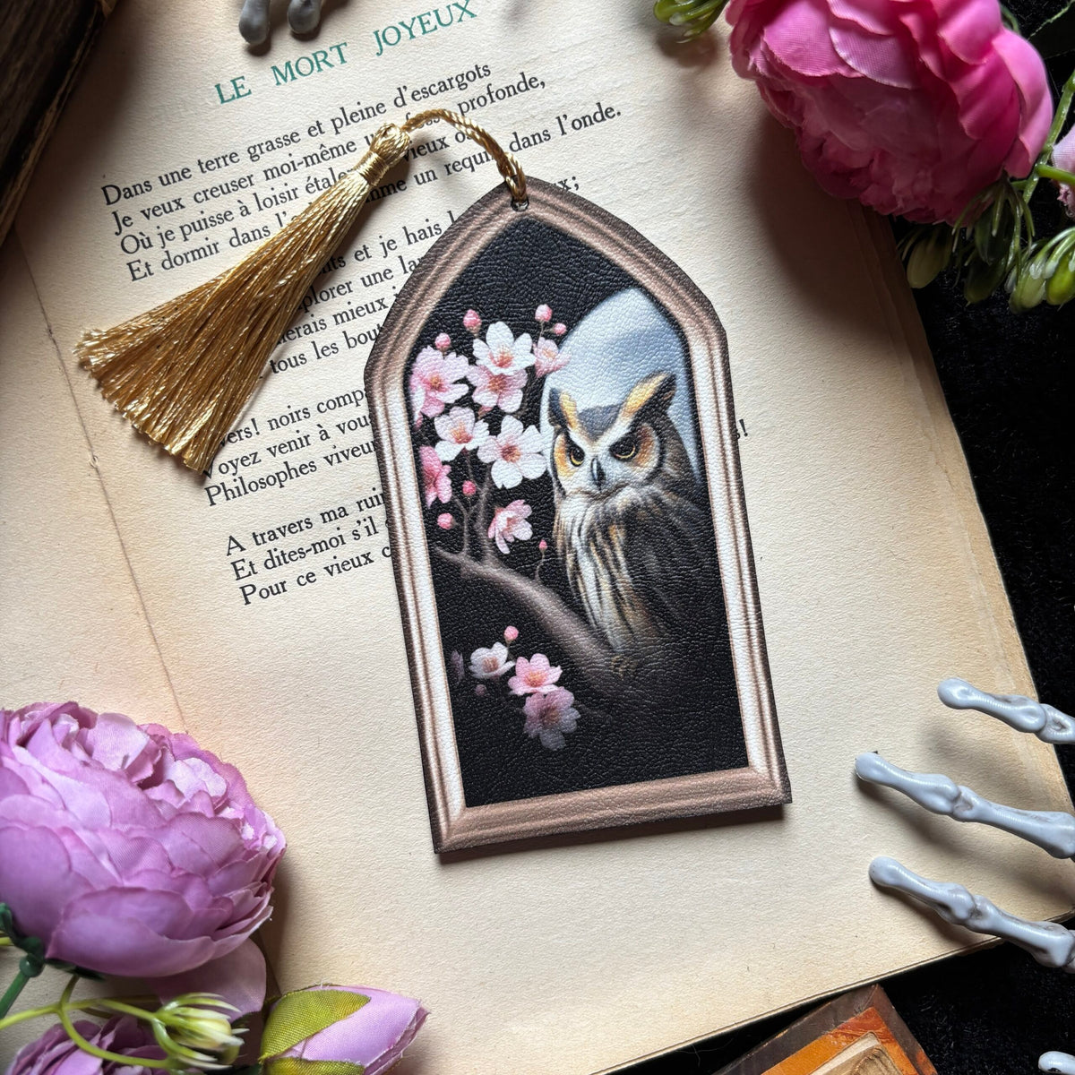 Marque Page / Décoration. Une nuit de Printemps