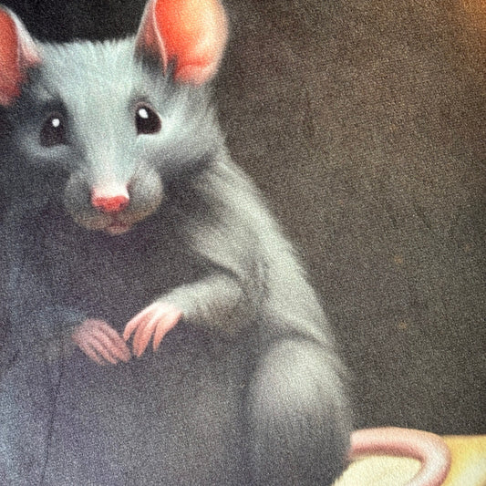 Rat de bibliothèque. Housse de coussin