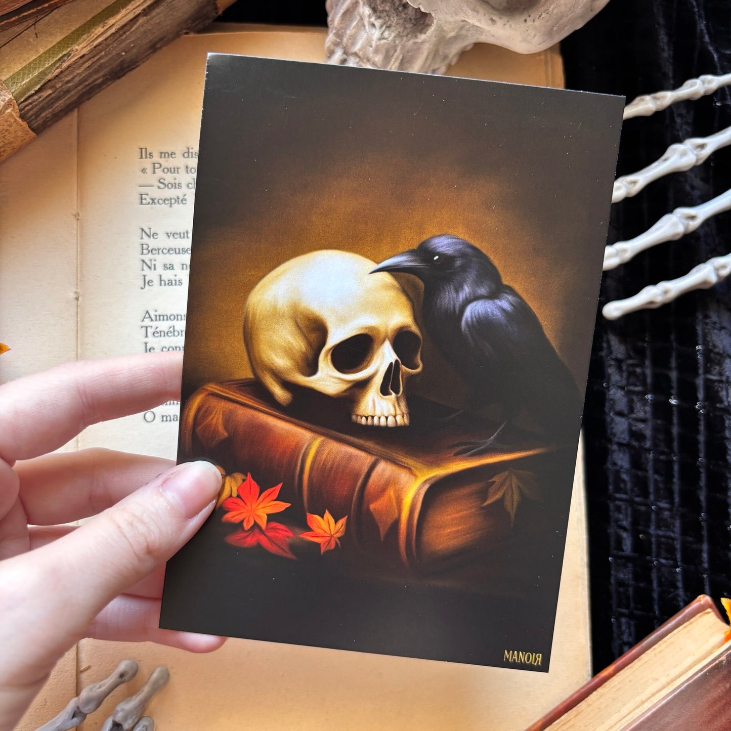 Lecture d’automne. Impression A6