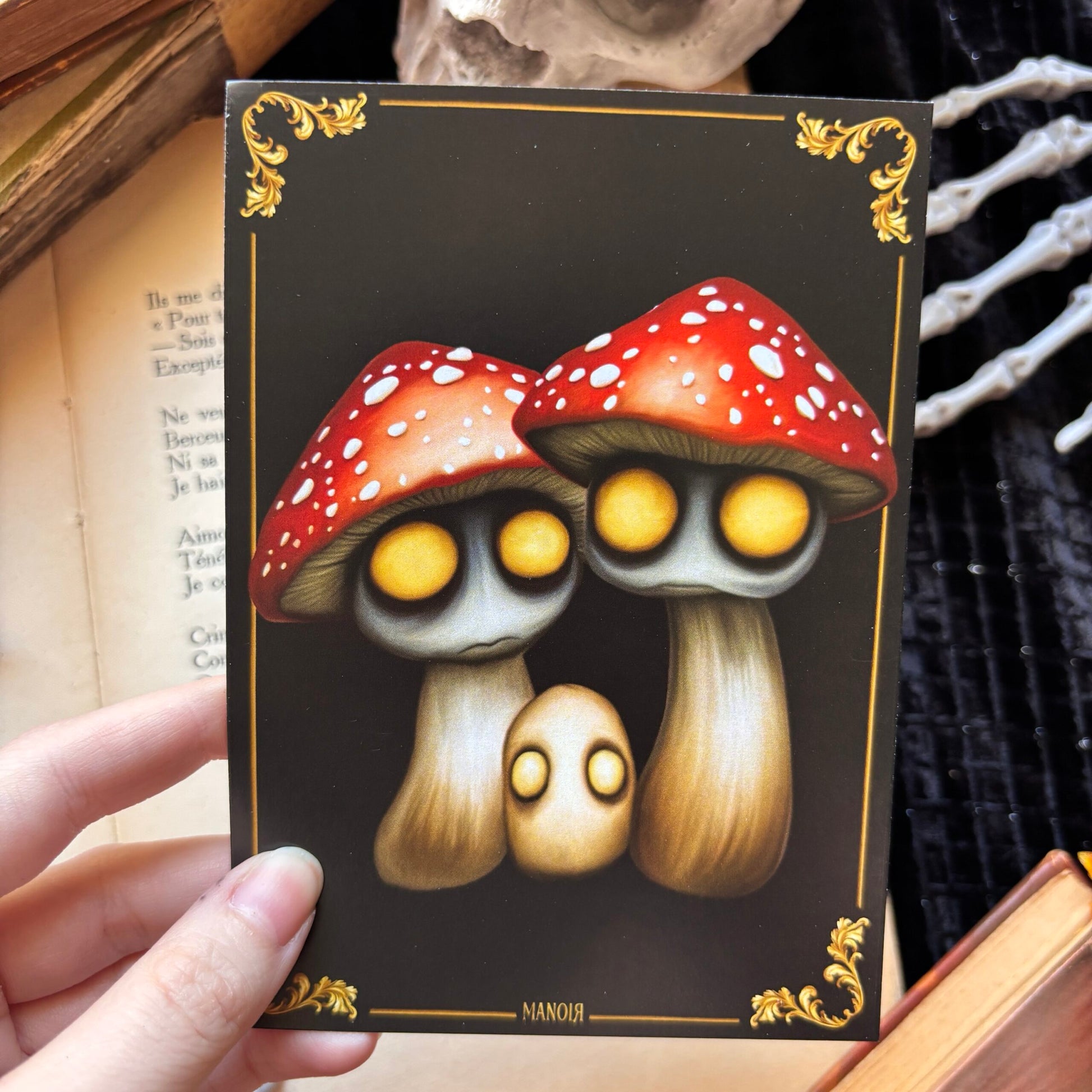 Champignons Zombies. Impression A6