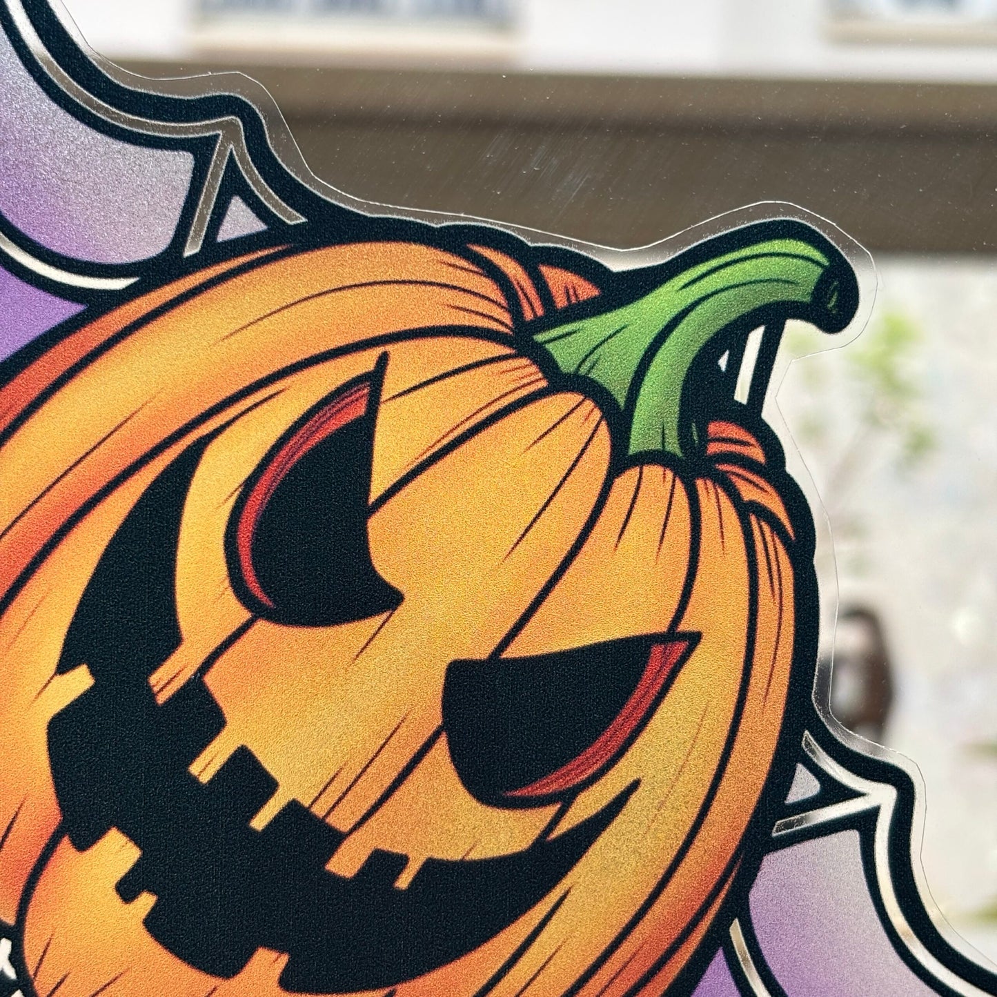 Coins d’Halloween . Stickers repositionnables. A4 à découper.