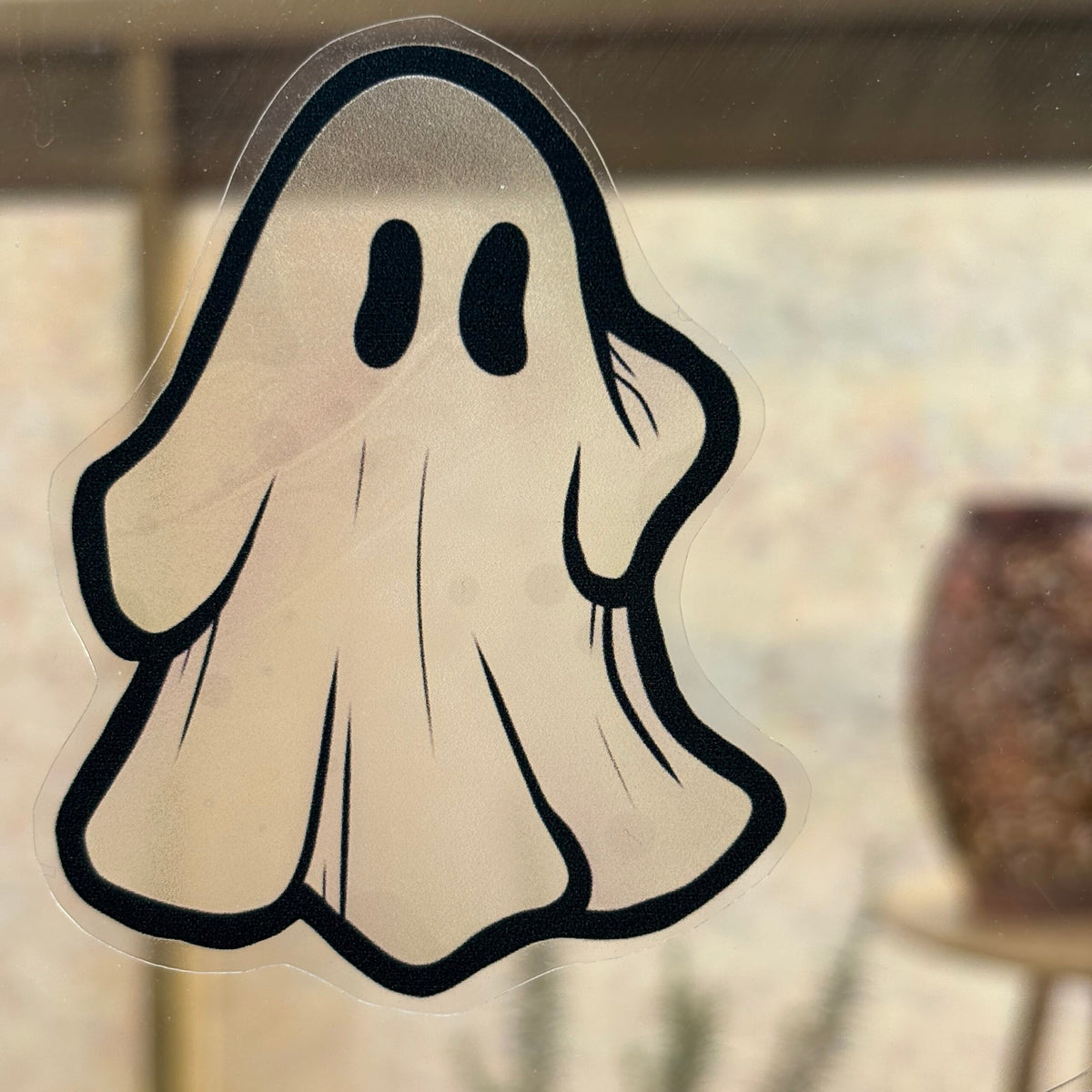 Fantômes d’Halloween . Stickers repositionnables. A4 à découper.
