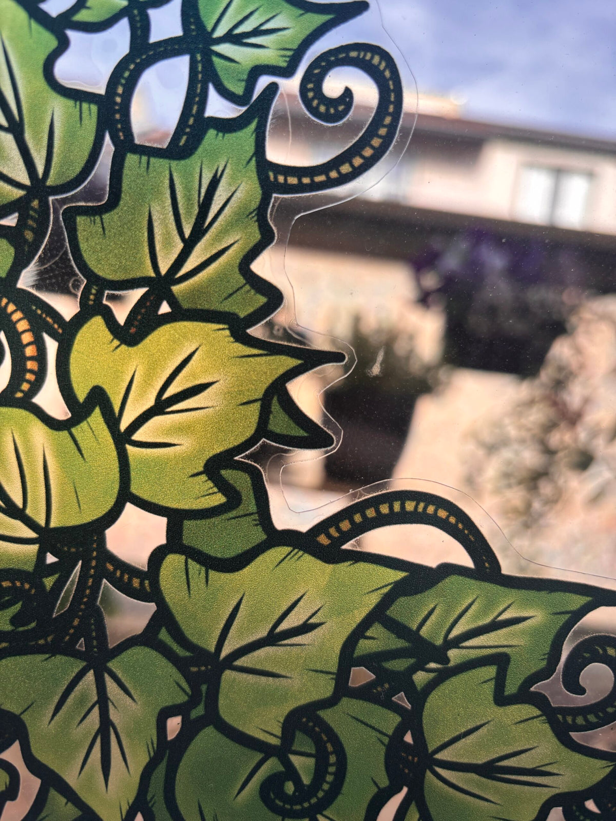 Lierre. Stickers repositionnables. A4 à découper.