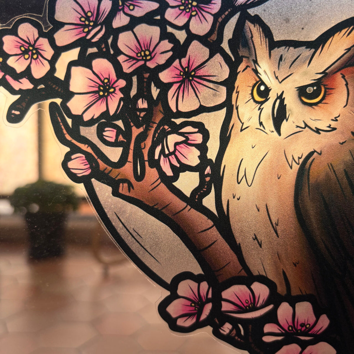 Oiseaux de printemps. Stickers repositionnables. A4 à découper.