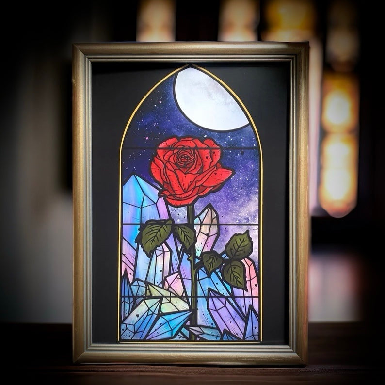 La Rose. Impression A4.