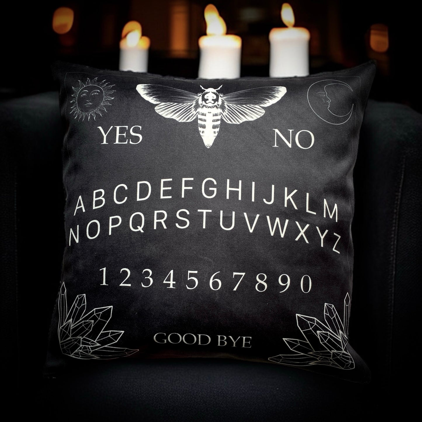 Ouija. Housse de coussin