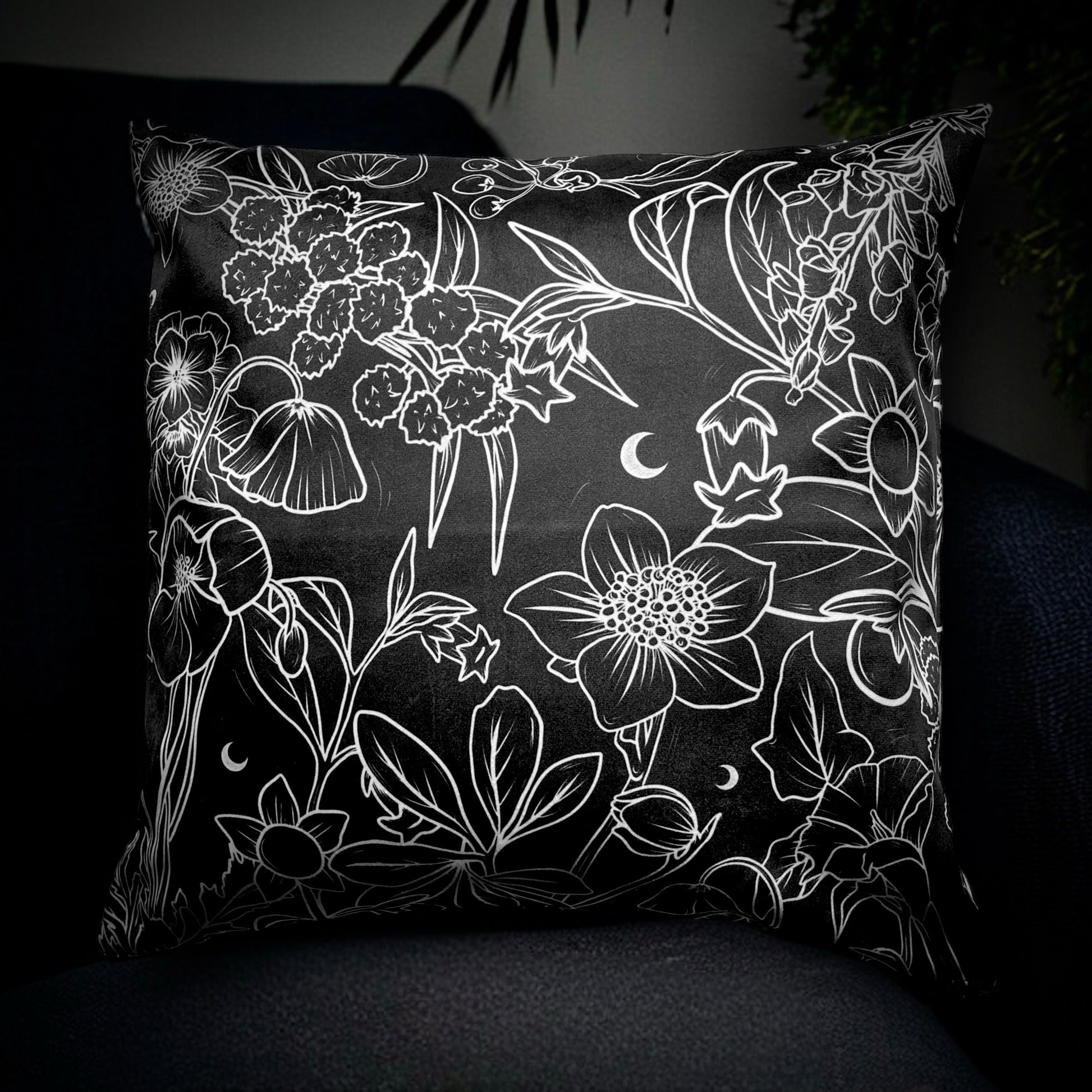 Nuit Mortelle. Housse de coussin