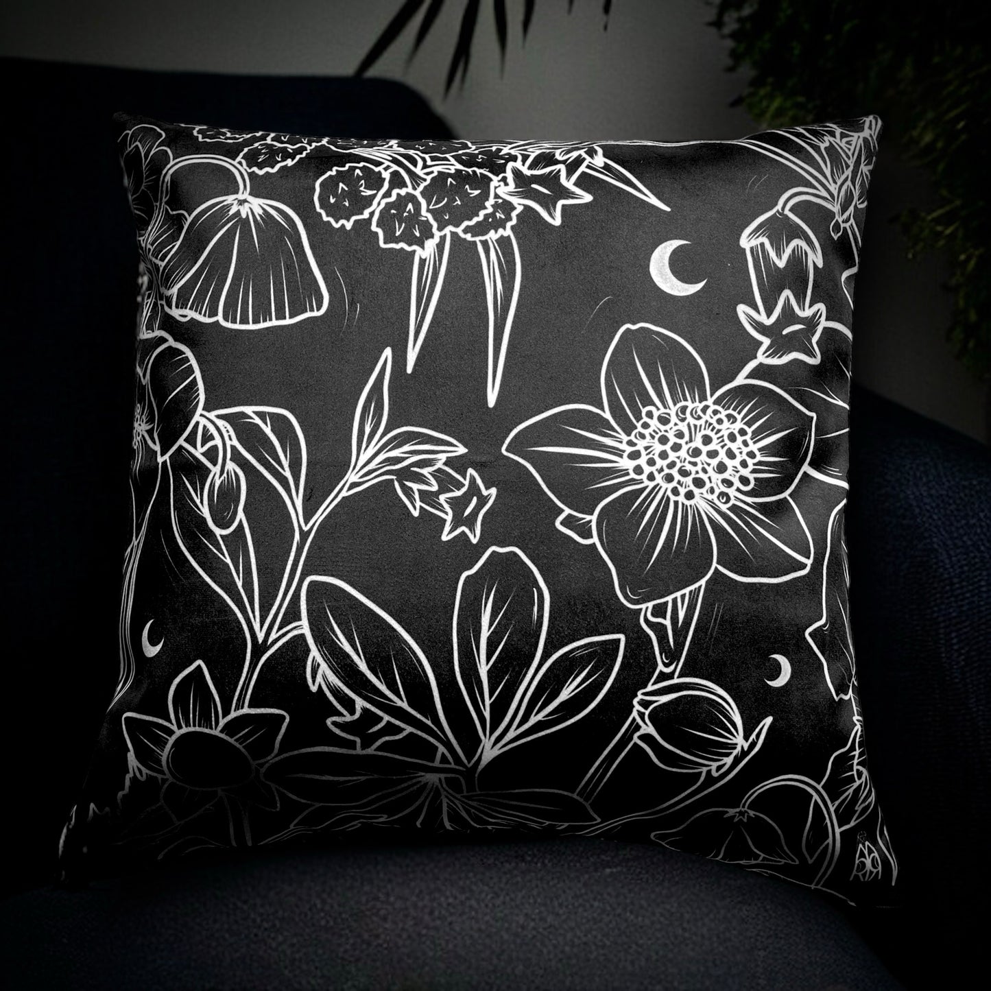 Nuit Mortelle. Housse de coussin