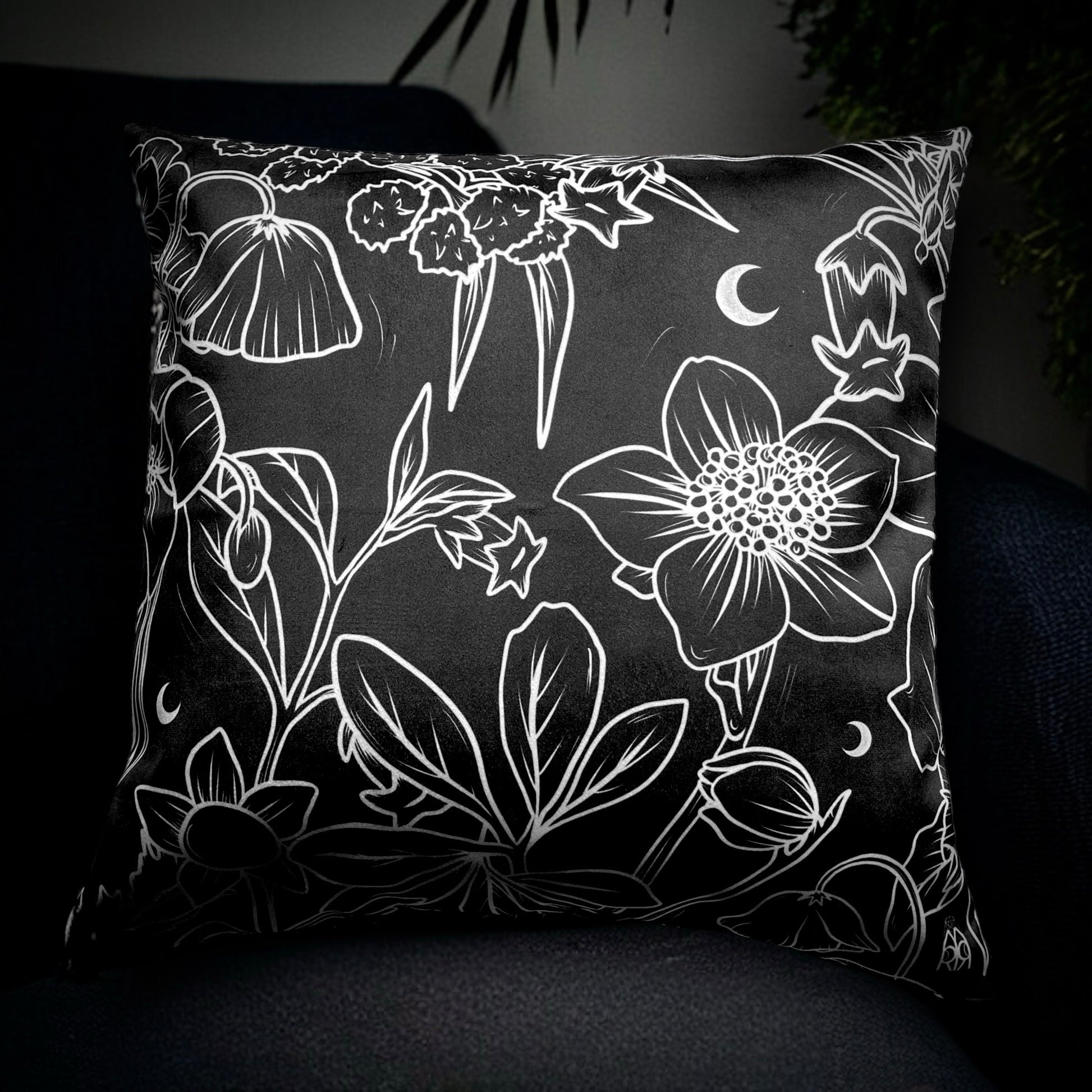 Nuit Mortelle. Housse de coussin