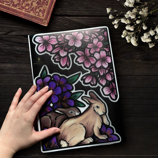 Ostara. Stickers repositionnables. A4 à découper