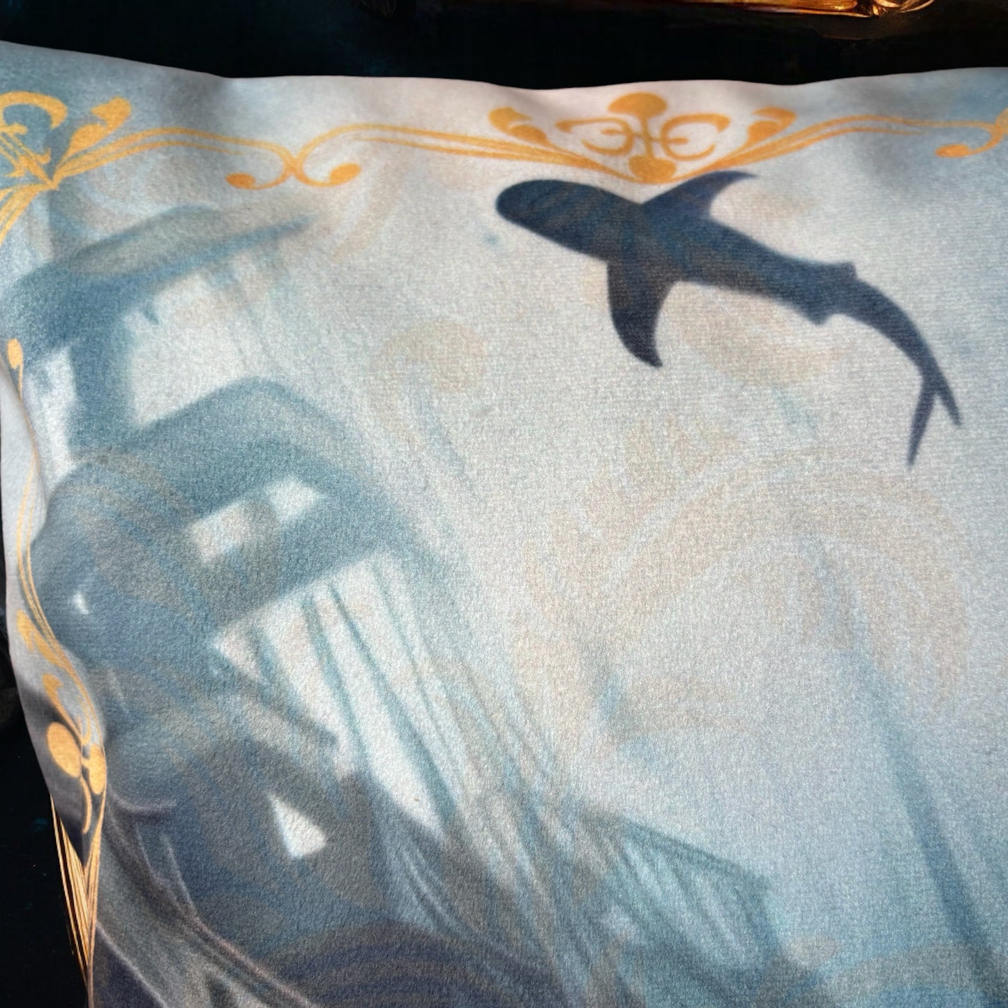 Sirène pirate. Housse de coussin