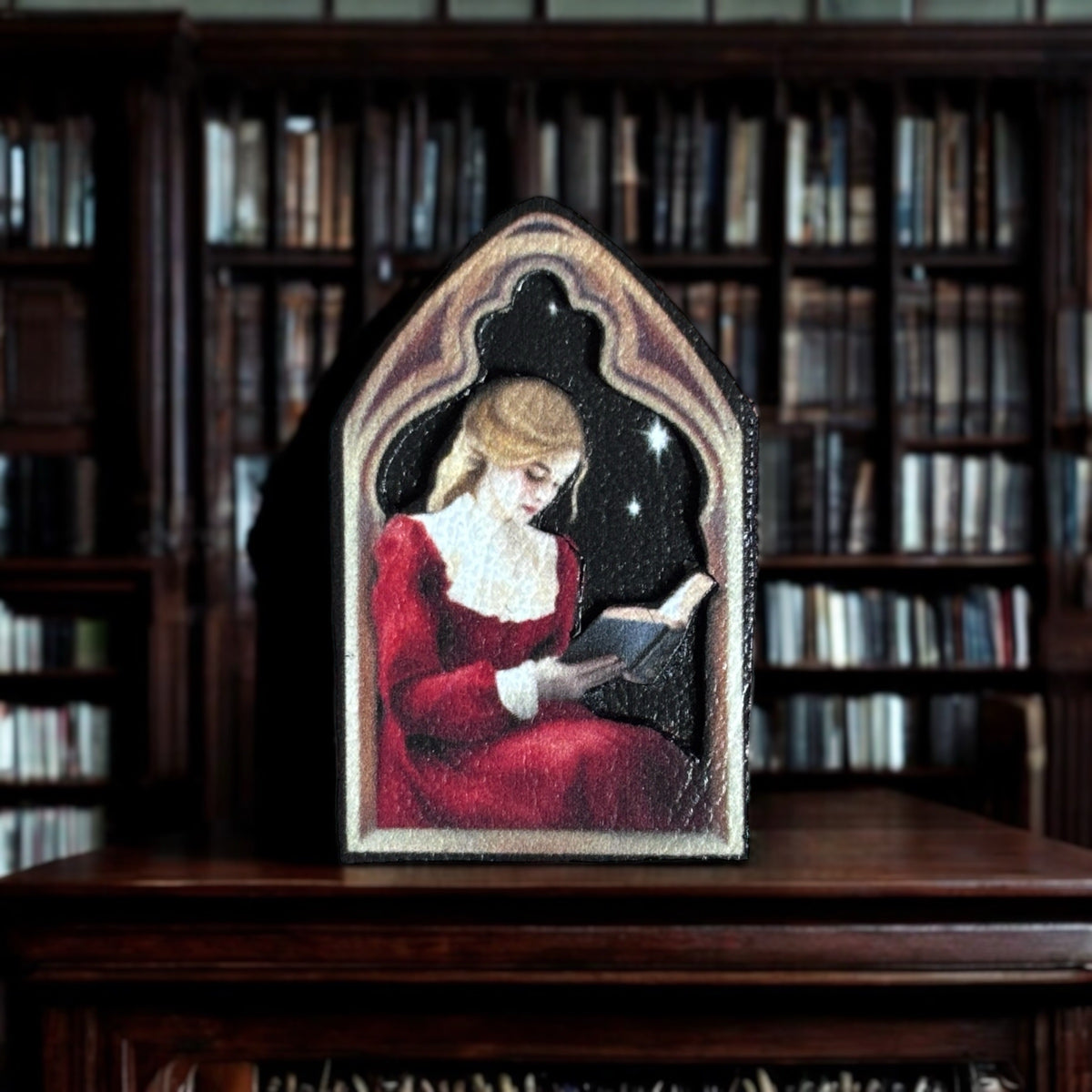 Broche. La Lectrice