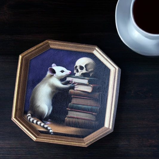 Sous Tasse. Un opossum aux Archives
